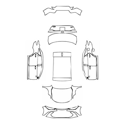 Pre-Cut PPF Toyota Avalon Sport 2021 - PPF-Kits