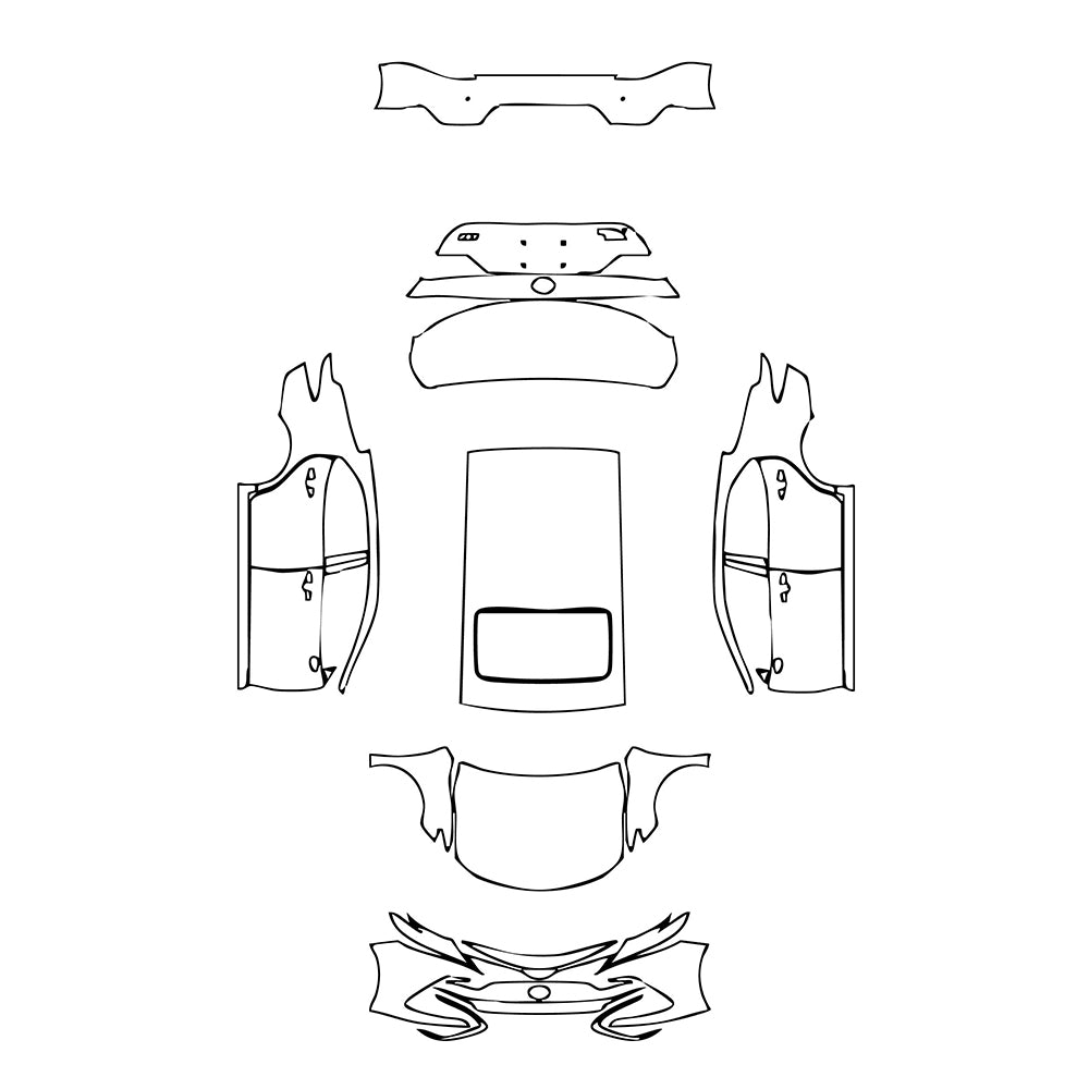 Pre-Cut PPF Toyota Camry (CN) Luxury 2023 - PPF-Kits