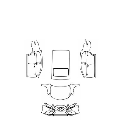 Pre-Cut PPF Toyota Camry (CN) Sport 2020 - PPF-Kits