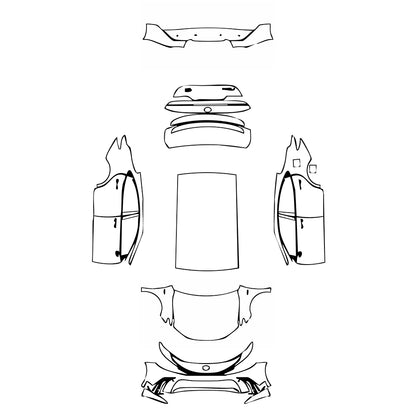 Pre-Cut PPF Toyota Camry (CN) Sport 2025 - PPF-Kits