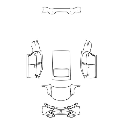Pre-Cut PPF Toyota Camry (US) LE 2022 - PPF-Kits