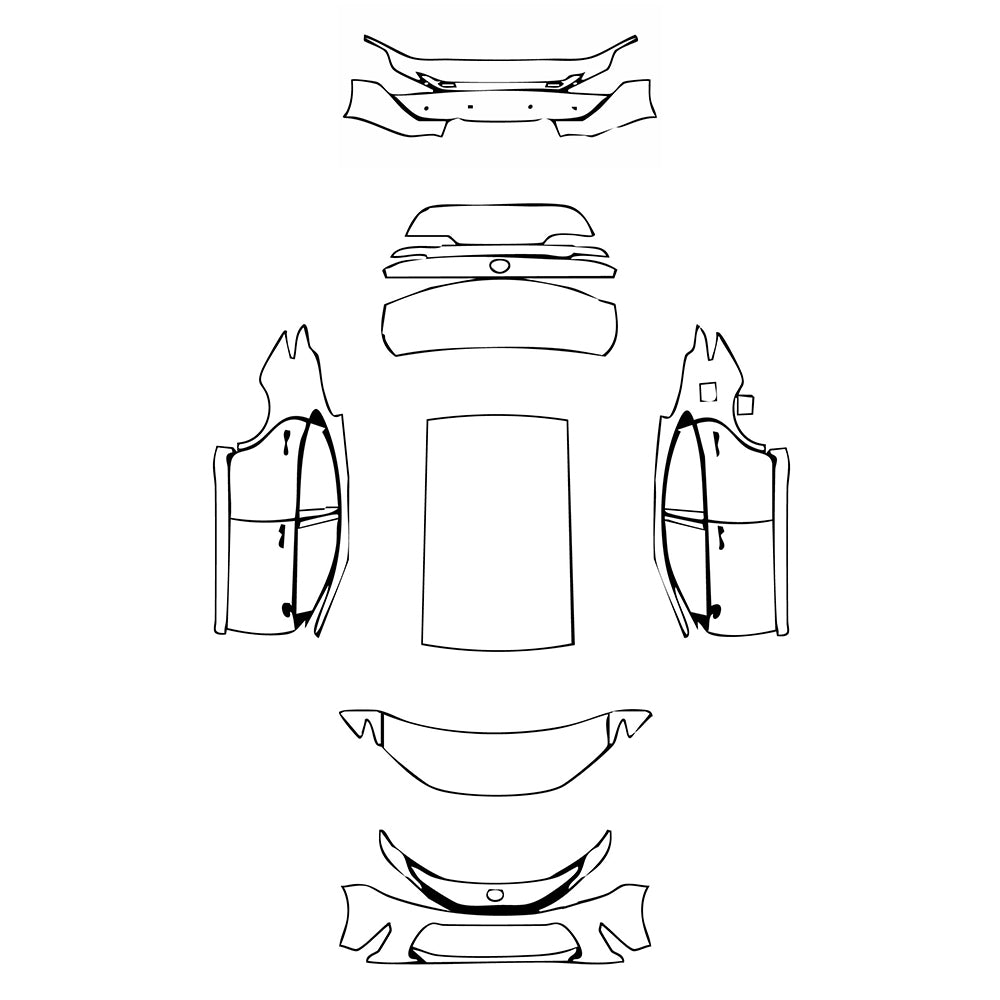 Pre-Cut PPF Toyota Camry (US) LE 2024 - PPF-Kits