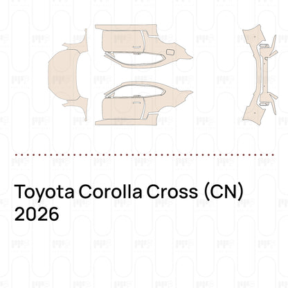 Pre-Cut PPF Toyota Corolla Cross (CN) 2026