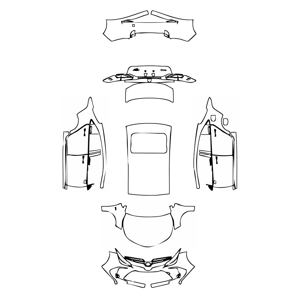 Pre-Cut PPF Toyota Corolla (CN) 2021 - PPF-Kits