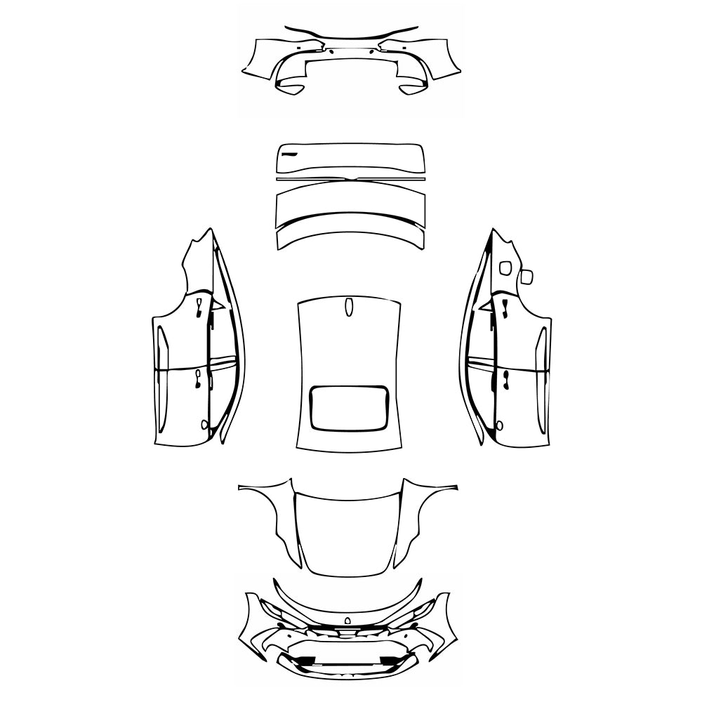 Pre-Cut PPF Toyota Crown 2025 - PPF-Kits