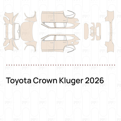 PPF precortado Toyota Crown Kluger 2026