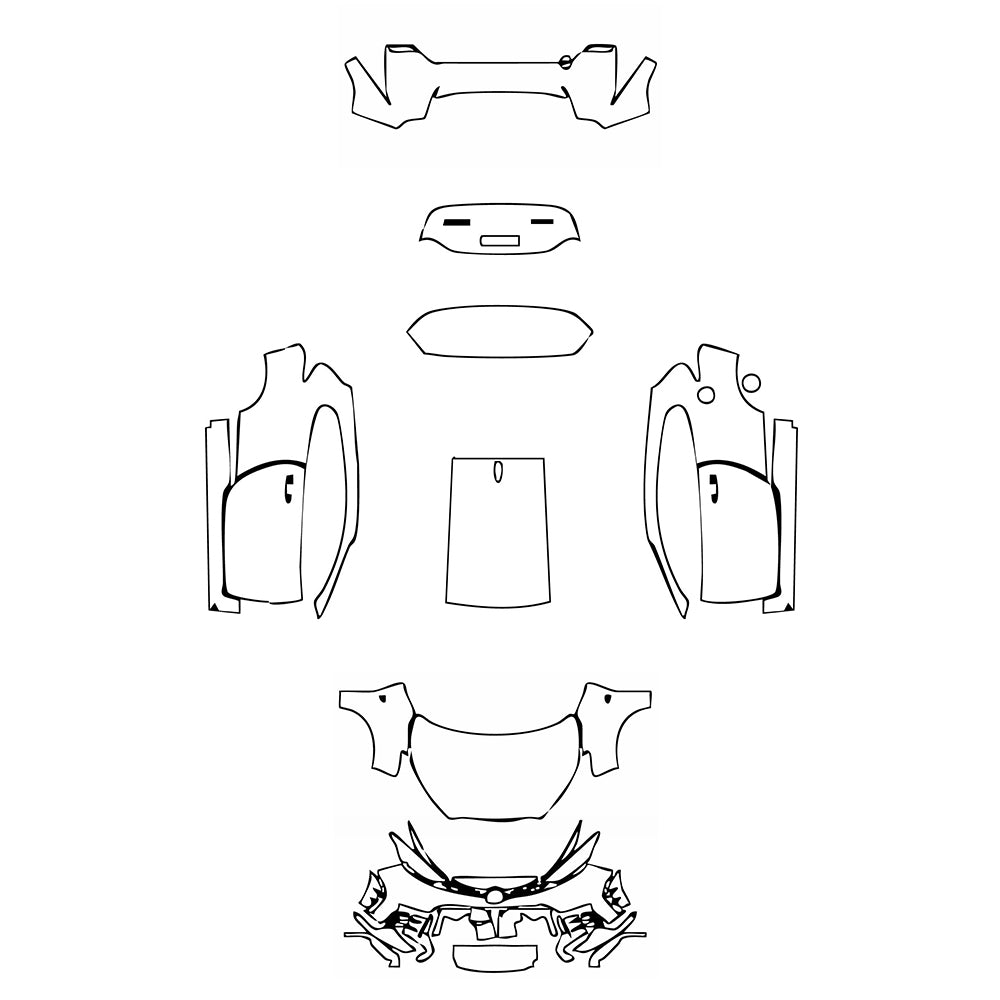 Pre-Cut PPF Toyota GR Yaris 2024 - PPF-Kits