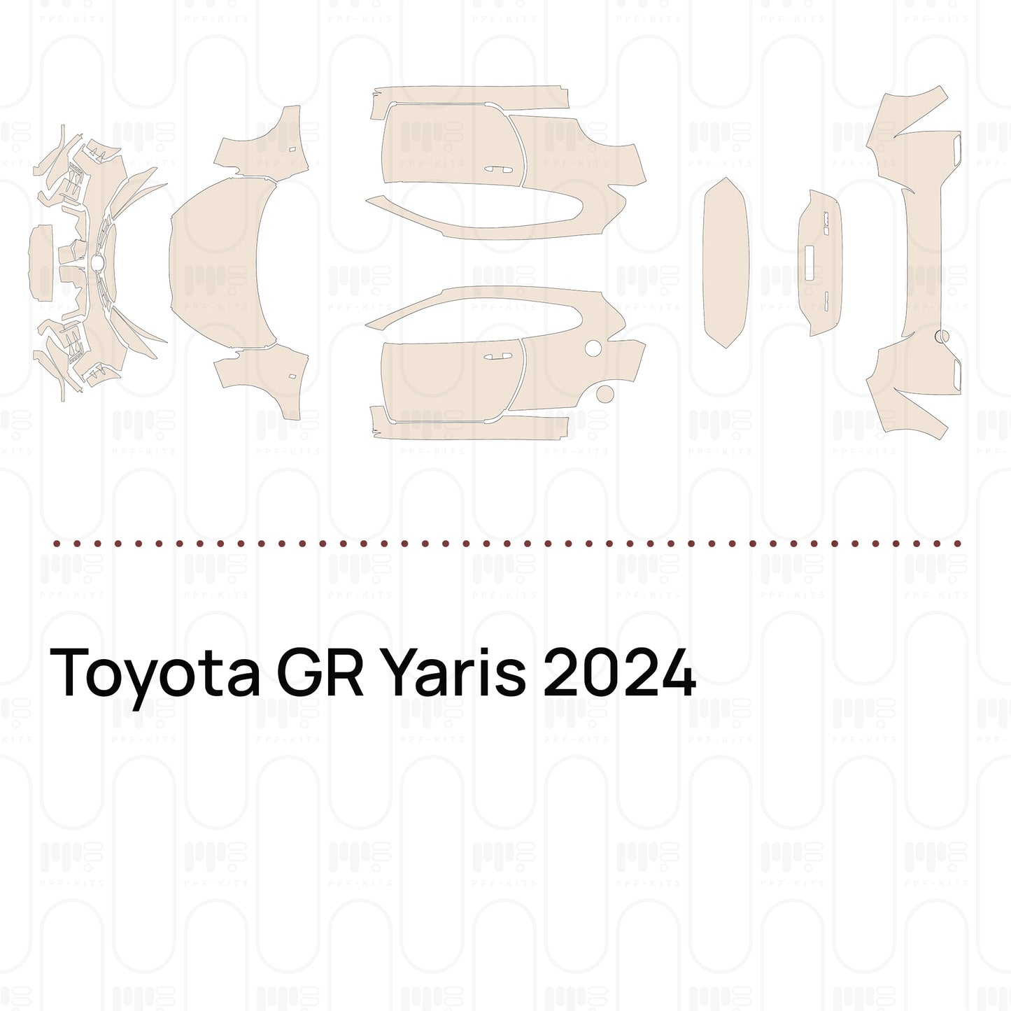 PPF precortado Toyota GR Yaris 2024
