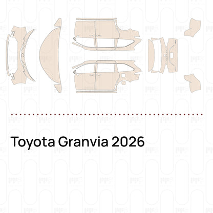 PPF precortado Toyota Granvia 2026
