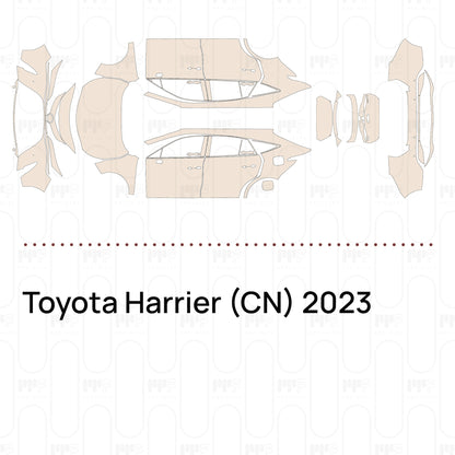 PPF precortado Toyota Harrier (CN) 2023
