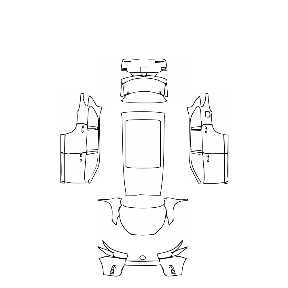 Pre-Cut PPF Toyota Highlander (CN) 2021 - PPF-Kits