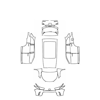 Pre-Cut PPF Toyota Highlander (CN) 2021 - PPF-Kits