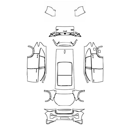 Pre-Cut PPF Toyota Innova HyCross (IN) 2025 - PPF-Kits