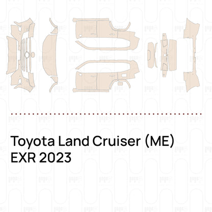 PPF precortado Toyota Land Cruiser (ME) EXR 2023