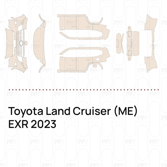PPF precortado Toyota Land Cruiser (ME) EXR 2023