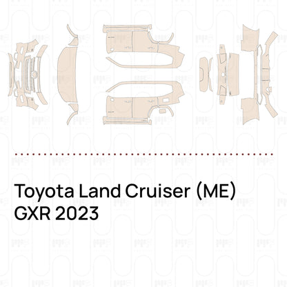 Pre-Cut PPF Toyota Land Cruiser (ME) GXR 2023