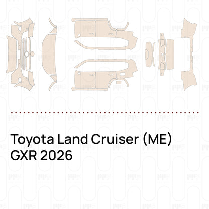 PPF precortado Toyota Land Cruiser (ME) GXR 2026