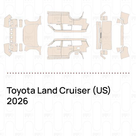 Pre-Cut PPF Toyota Land Cruiser (US) 2026