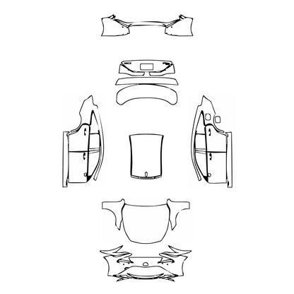 Pre-Cut PPF Toyota Mirai 2021 - PPF-Kits
