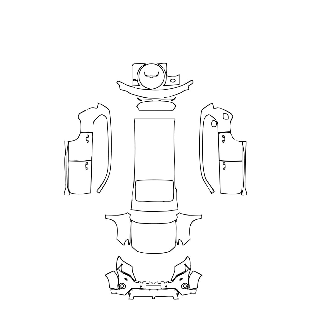 Pre-Cut PPF Toyota Prado 2015 - PPF-Kits