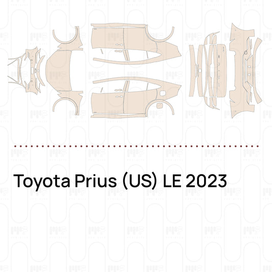 PPF precortado Toyota Prius (US) LE 2023