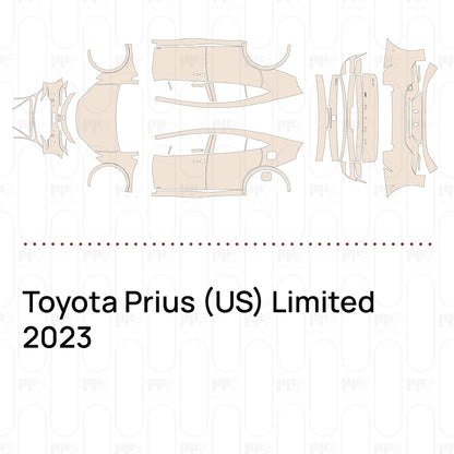 Pre-Cut PPF Toyota Prius (US) Limited 2023