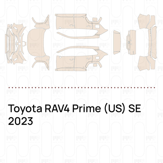 PPF precortado Toyota RAV4 Prime (US) SE 2023