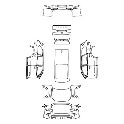 Pre-Cut PPF Toyota Sequoia 1794 Edition 2025