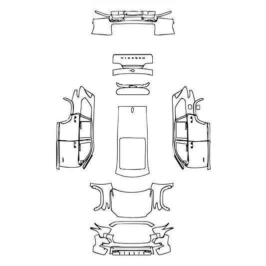 Pre-Cut PPF Toyota Sequoia Limited 2025