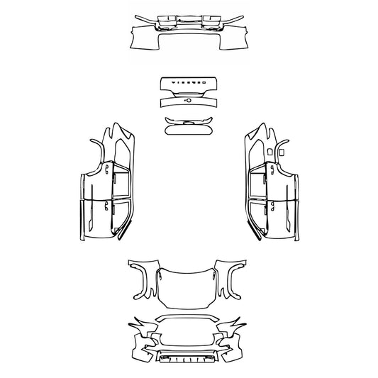 Pre-Cut PPF Toyota Sequoia Platinum 2025