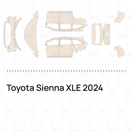 Pre-Cut PPF Toyota Sienna XLE 2024