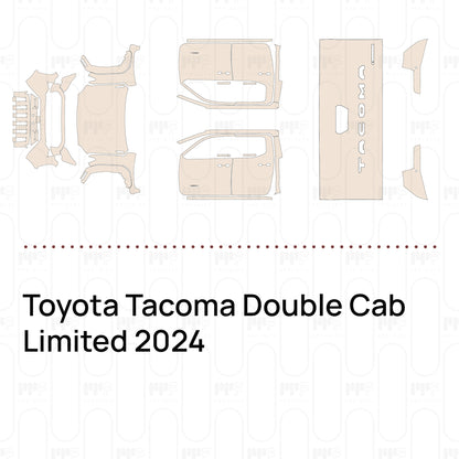 Pre-Cut PPF Toyota Tacoma Double Cab Limited 2024