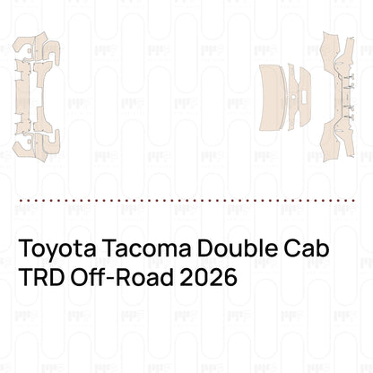 PPF precortado Toyota Tacoma Double Cab TRD Off-Road 2026