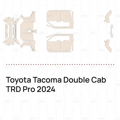 PPF precortado Toyota Tacoma Double Cab TRD Pro 2024