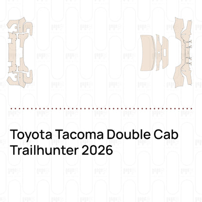 PPF precortado Toyota Tacoma Double Cab Trailhunter 2026
