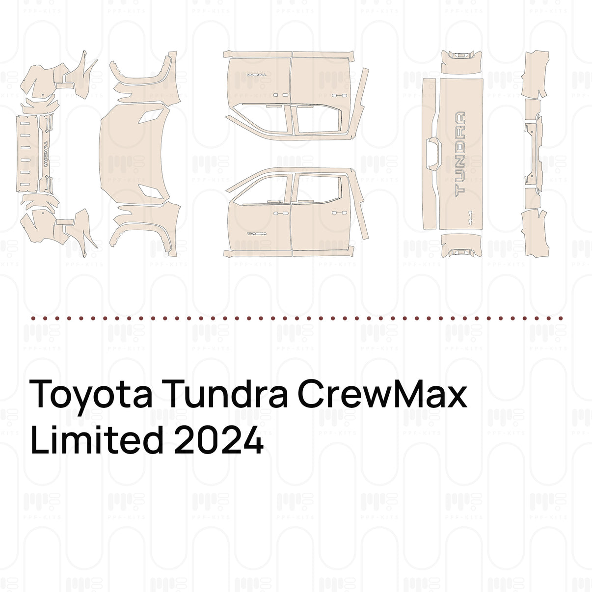 Pre Cut Ppf Toyota Land Cruiser Me Exr 2024 main image 1