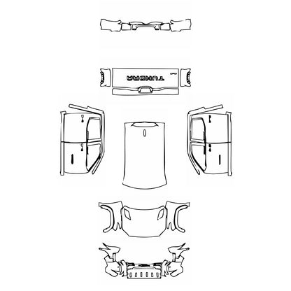 Pre-Cut PPF Toyota Tundra CrewMax Limited 2025 - PPF-Kits