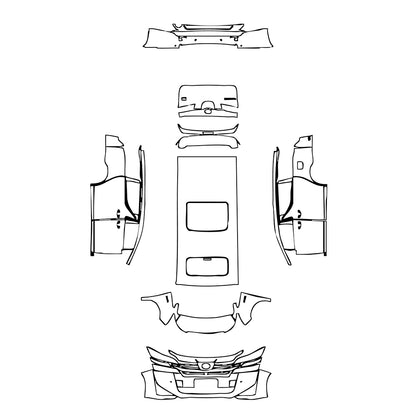 Pre-Cut PPF Toyota Vellfire 2022 - PPF-Kits