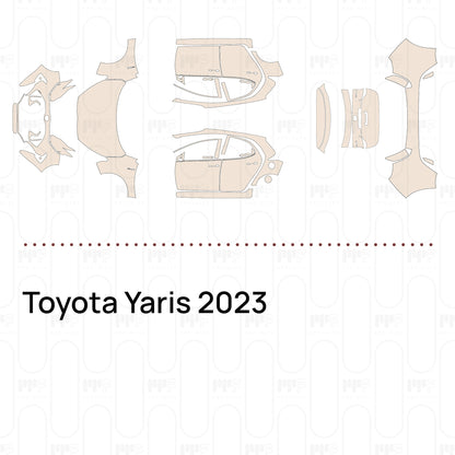PPF precortado Toyota Yaris 2023