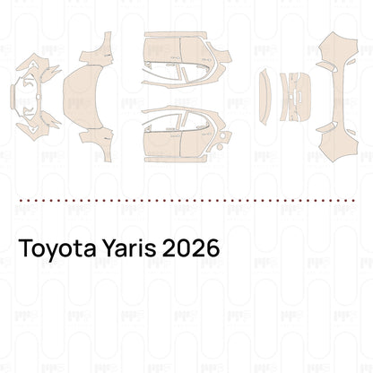 PPF precortado Toyota Yaris 2026