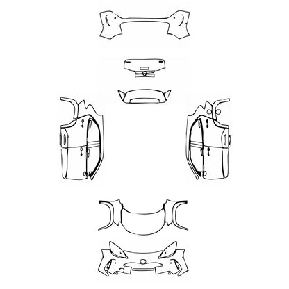 Pre-Cut PPF Toyota Yaris Cross GR SPORT 2025 - PPF-Kits