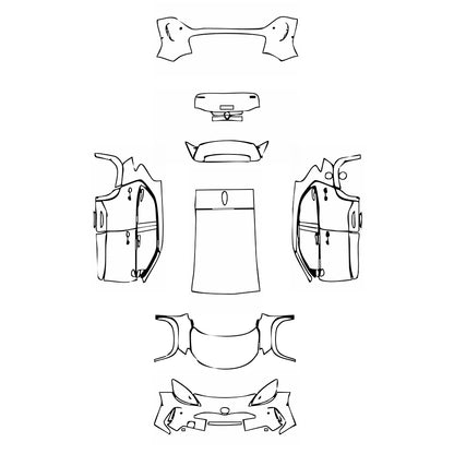 Pre-Cut PPF Toyota Yaris Cross Icon 2023 - PPF-Kits