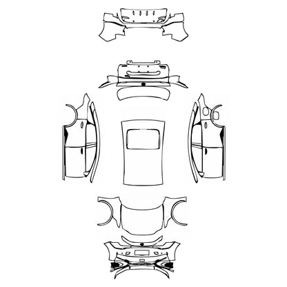 Pre-Cut PPF Toyota bZ3 2023 - PPF-Kits