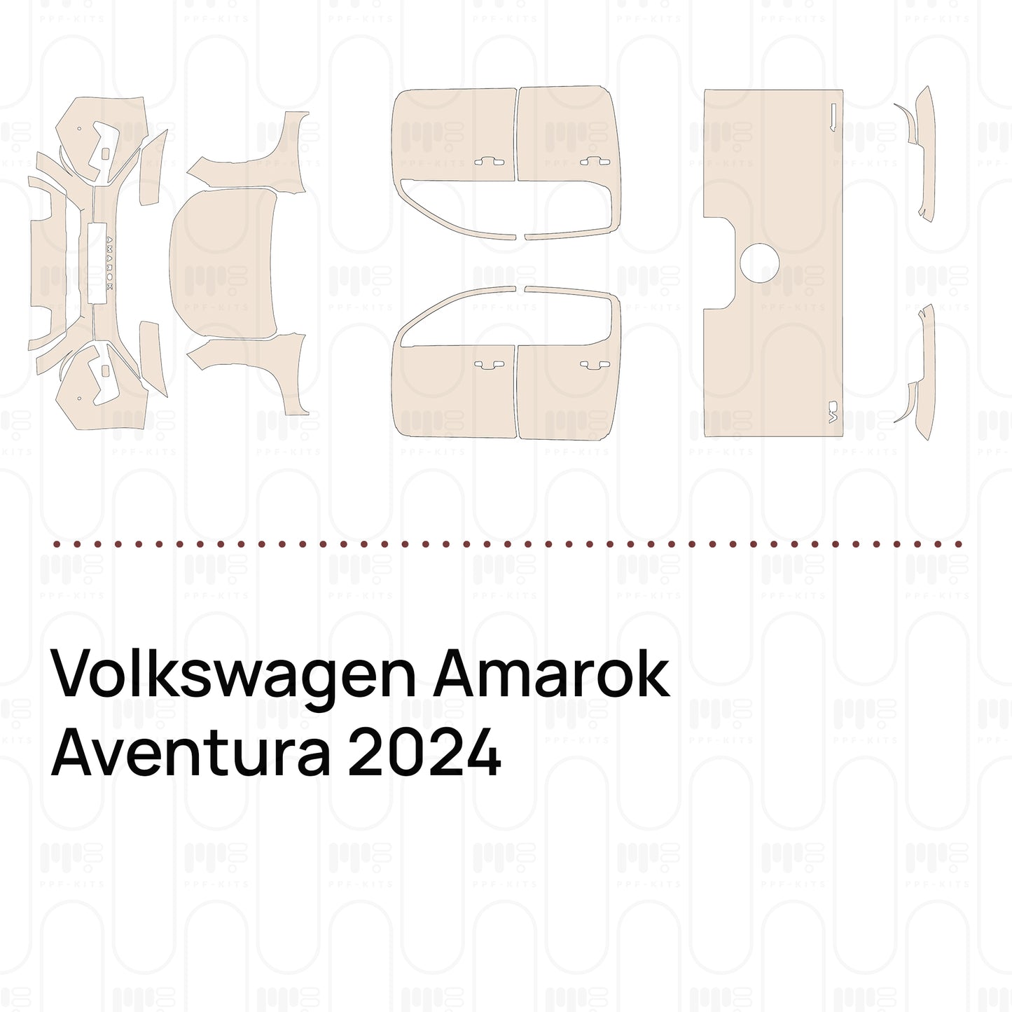 PPF precortado Volkswagen Amarok Aventura 2024