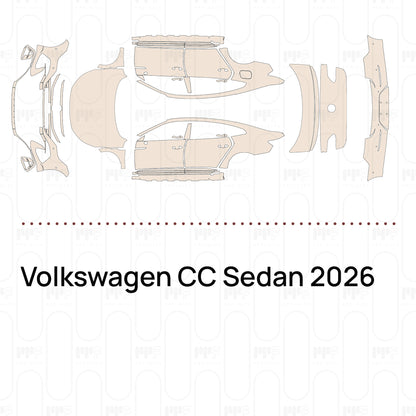 PPF precortado Volkswagen CC Sedan 2026