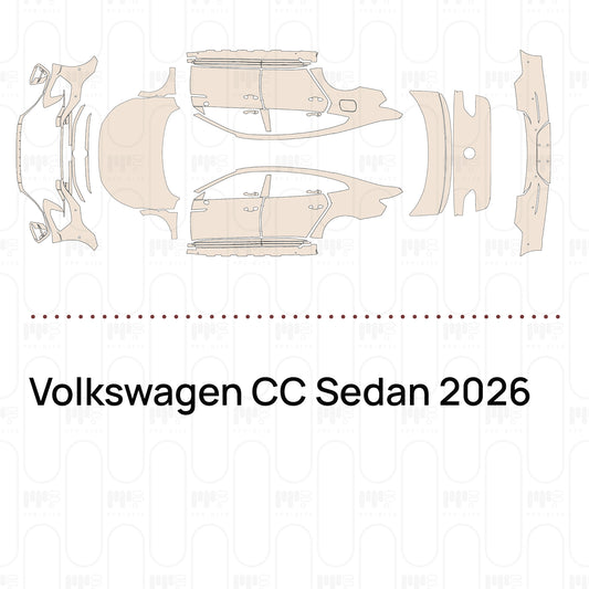 PPF precortado Volkswagen CC Sedan 2026