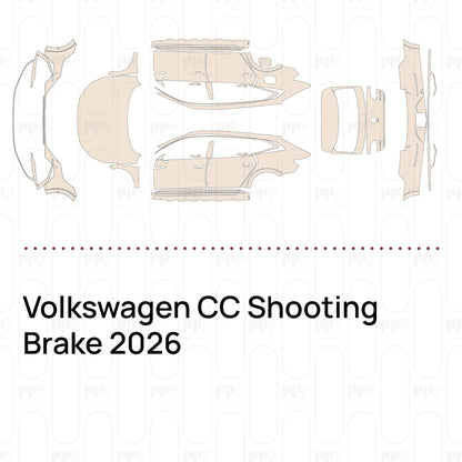Pre-Cut PPF Volkswagen CC Shooting Brake 2026