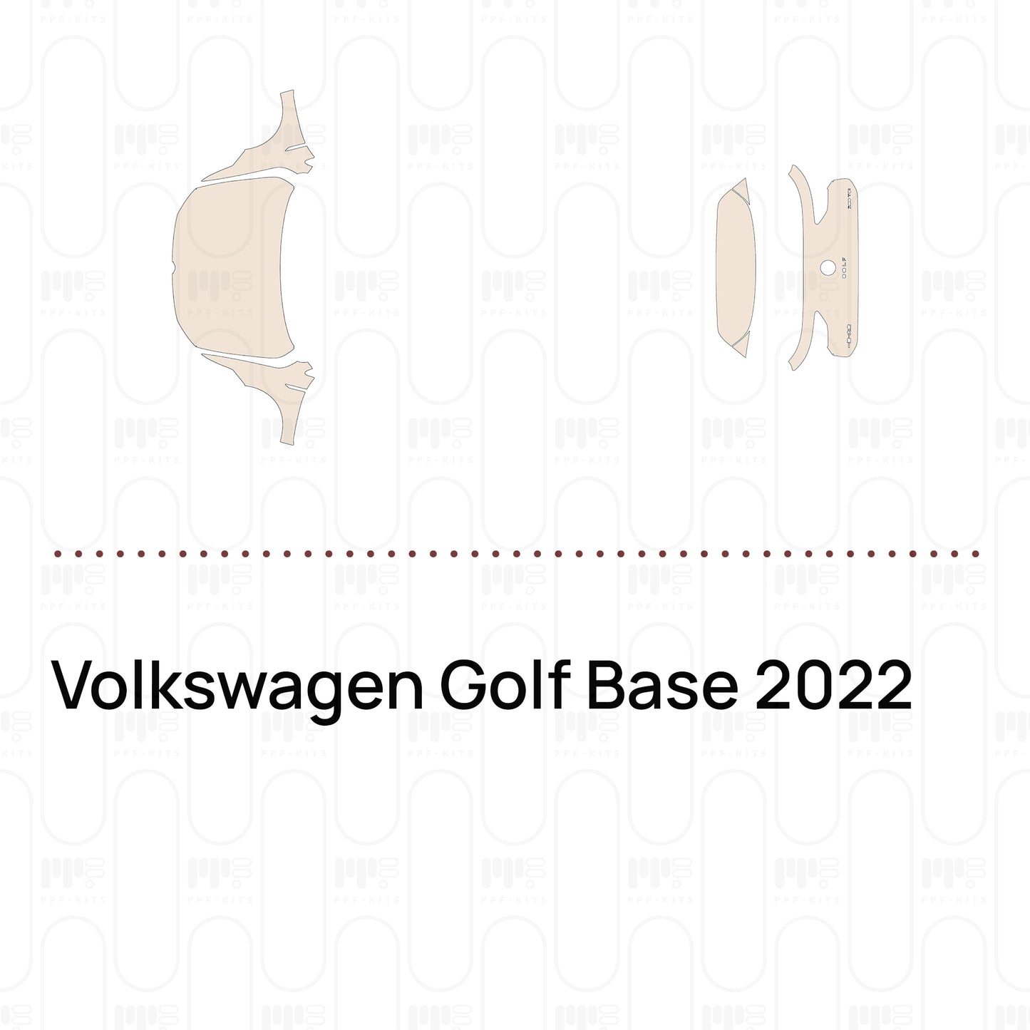 Pre-Cut PPF Volkswagen Golf Base 2022