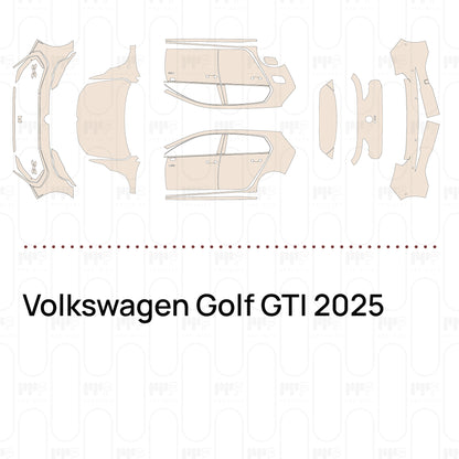 PPF precortado Volkswagen Golf GTI 2025