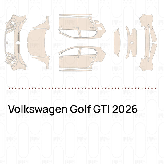 PPF precortado Volkswagen Golf GTI 2026